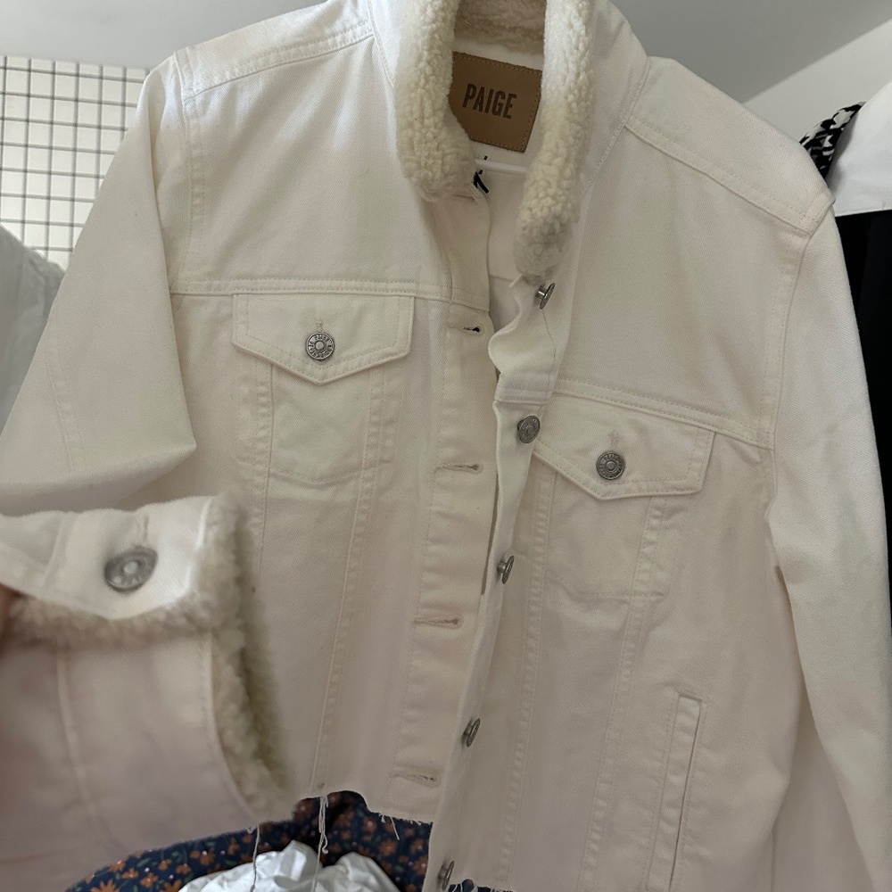 Paige Crop Denim Jacket